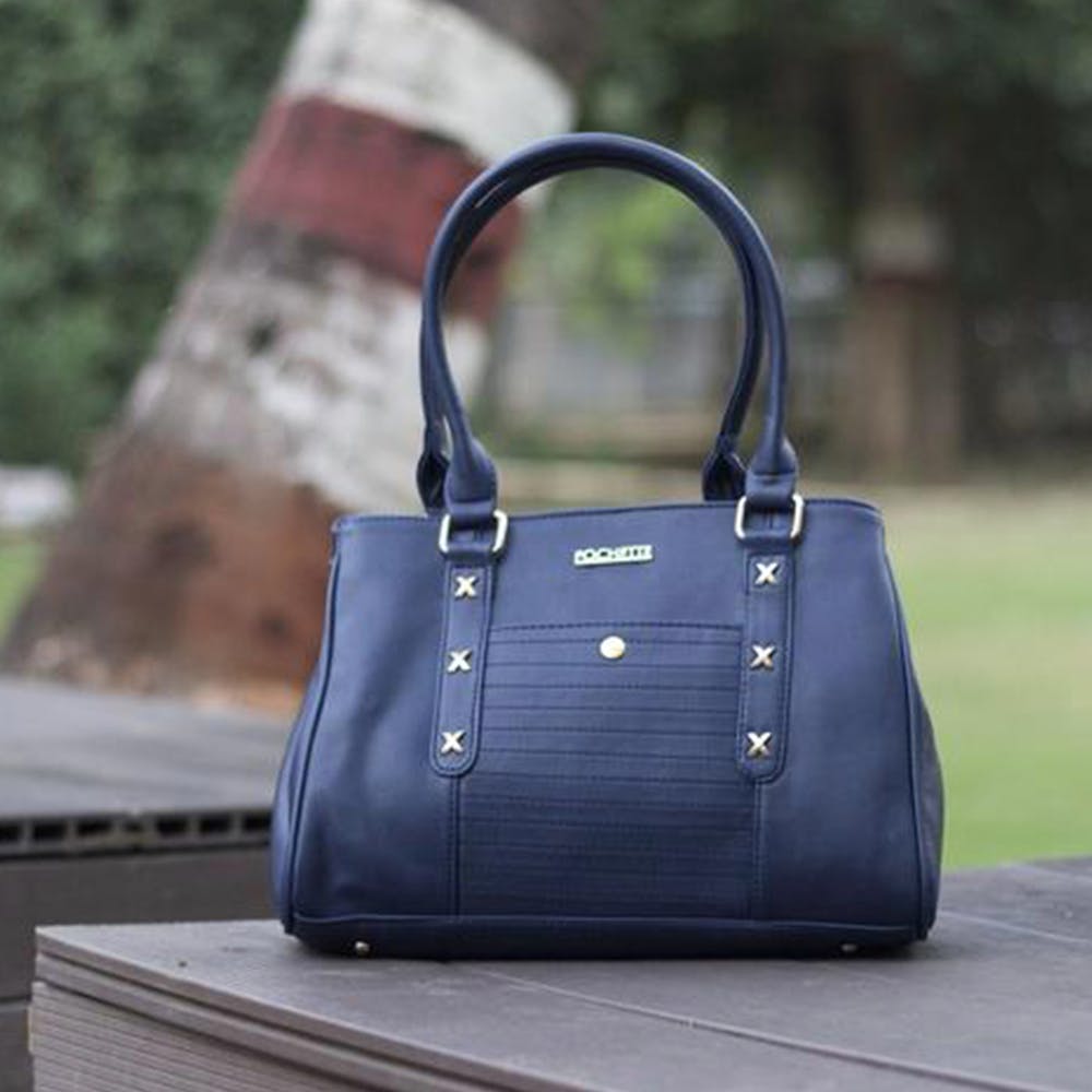 Get POCHETTE ELITE BLUE HANDBAG at ₹ 1625 LBB Shop