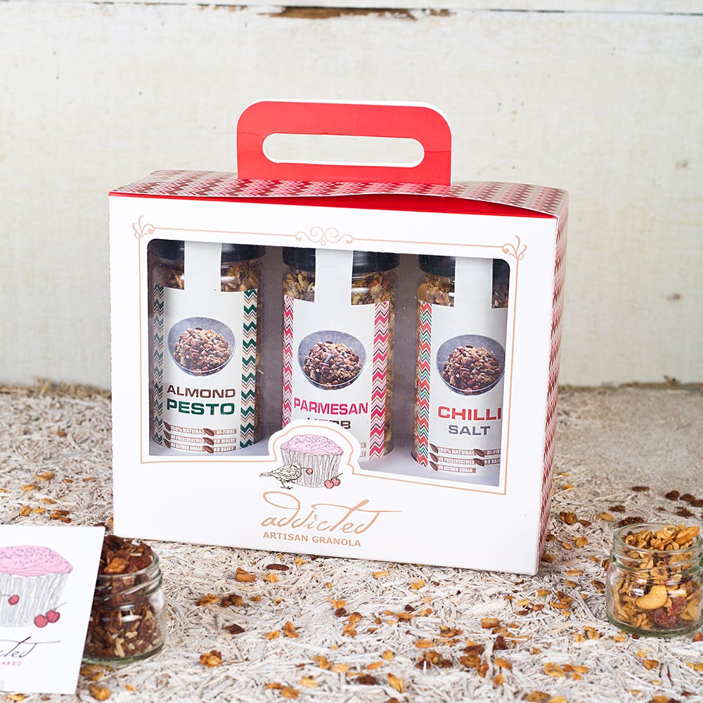 Get Sweet Granola Gift Box Of 3 at ₹ 799 | LBB Shop