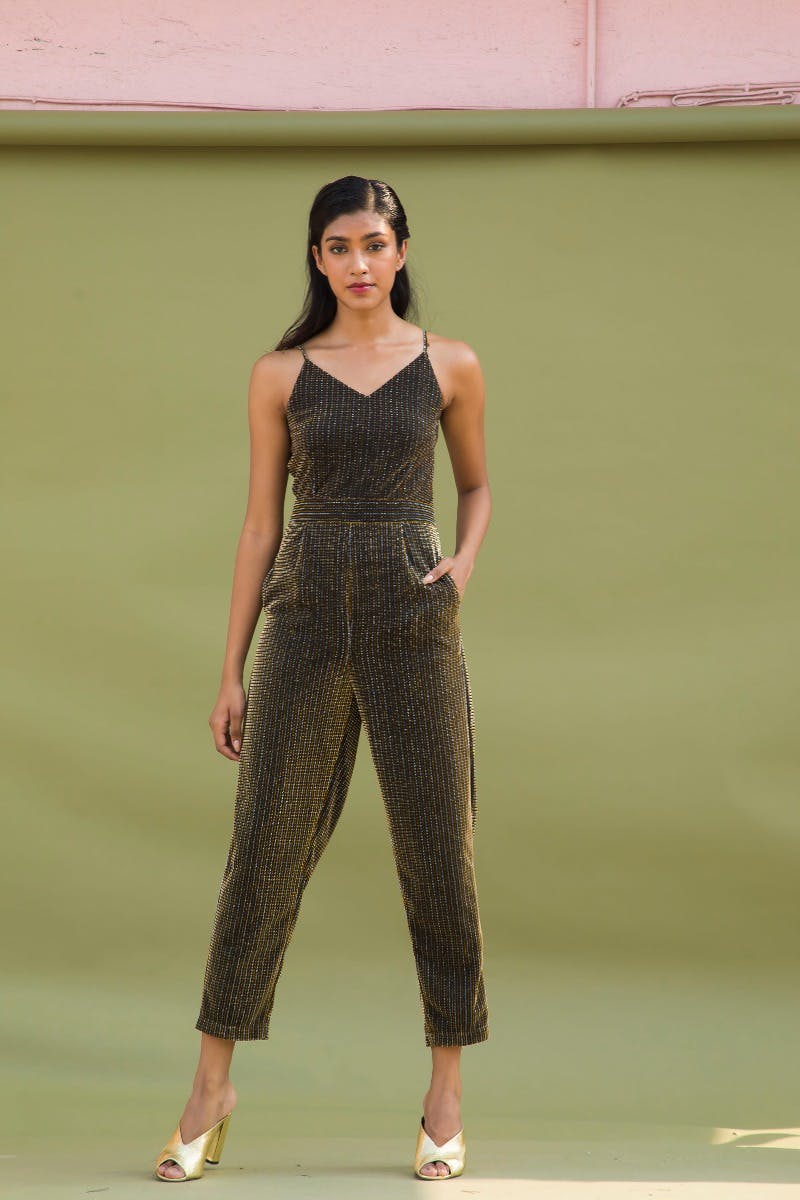 最新入荷】 louren back open cocoon jumpsuit オールインワン