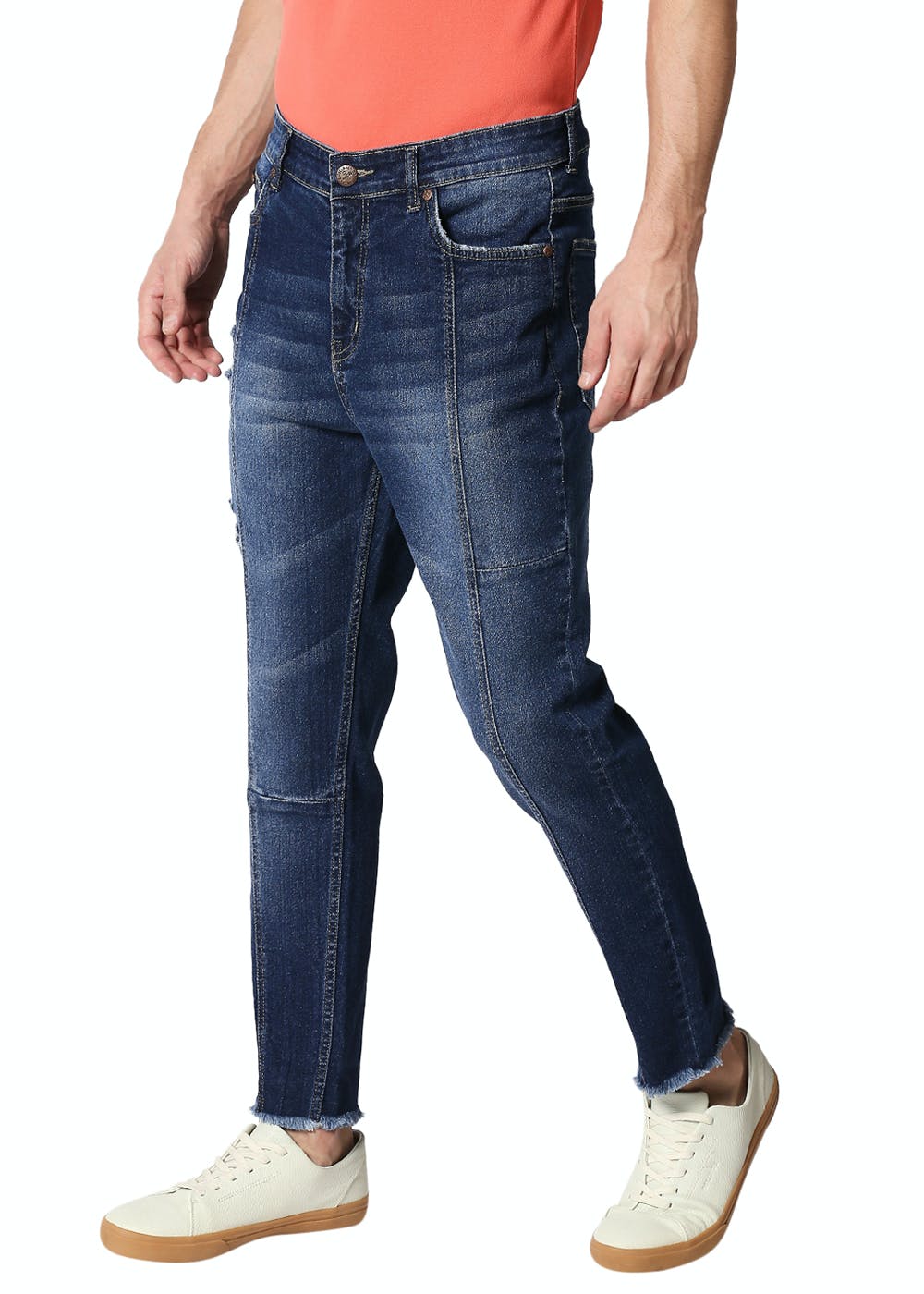 Denim Trouser Jeans  Railroad Stripes  BIG BUD PRESS