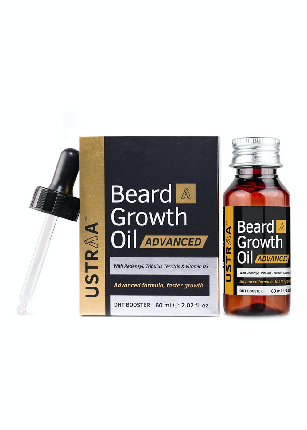 Beard Growth Oil - Advanced (With DHT Boosters) - 60ml
