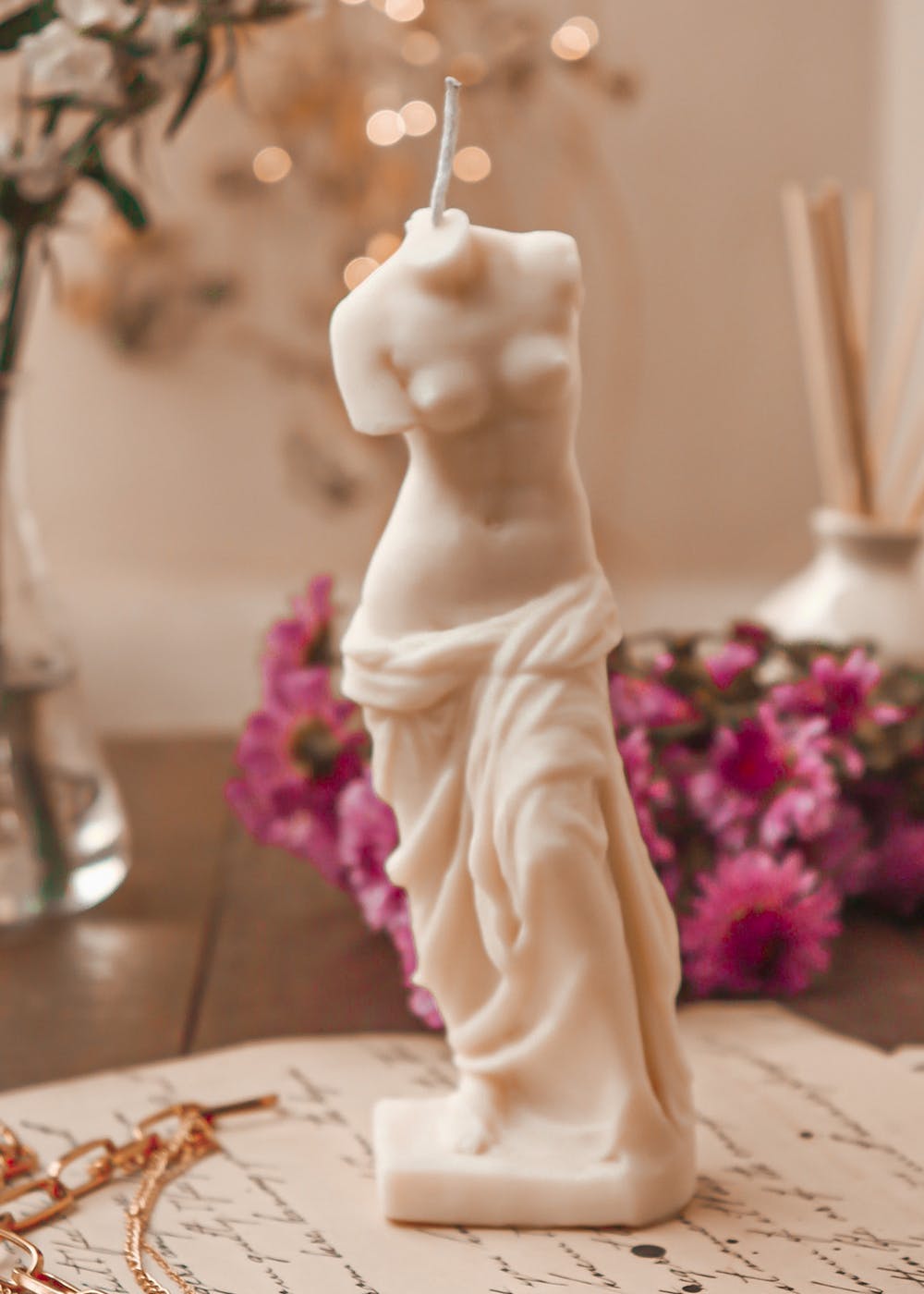 Venus De Milo Sculpture Candle