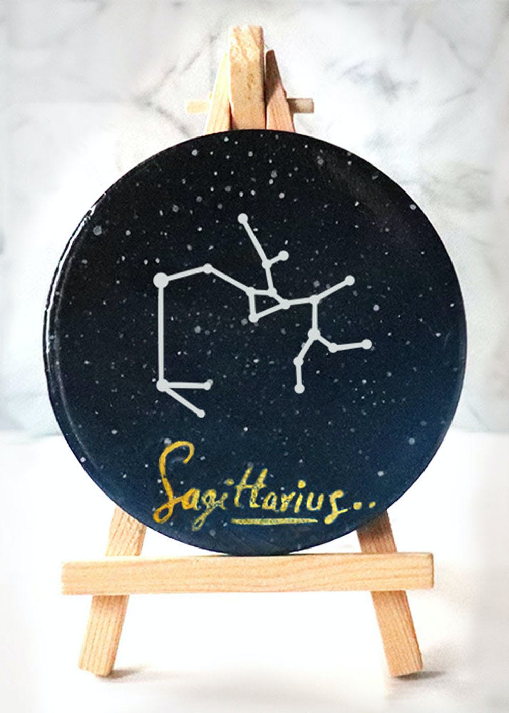 Optimistic Sagittarian's Coaster