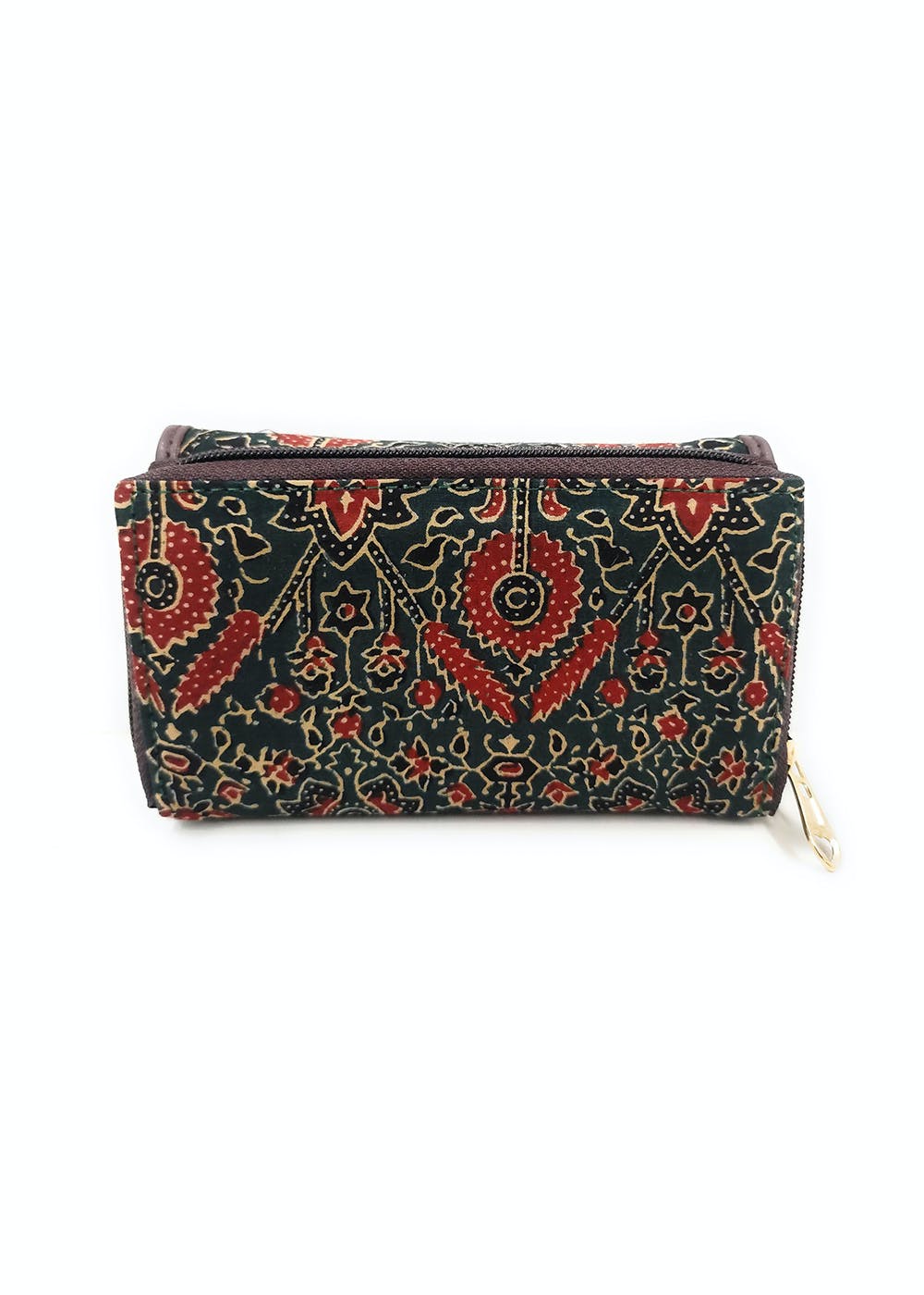 Buy Handmade Ajrakh Large Travel Wallets (Set of 2) Online