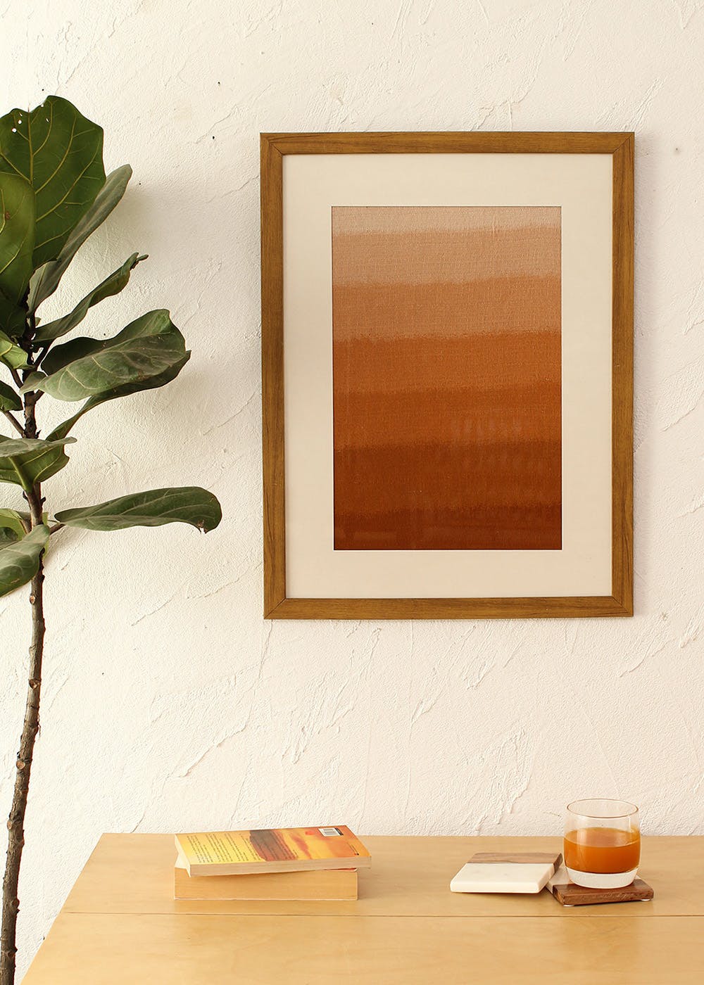 Get Rust Aam Digital Print Wooden Glass Wall Art at ₹ 2299 LBB Shop