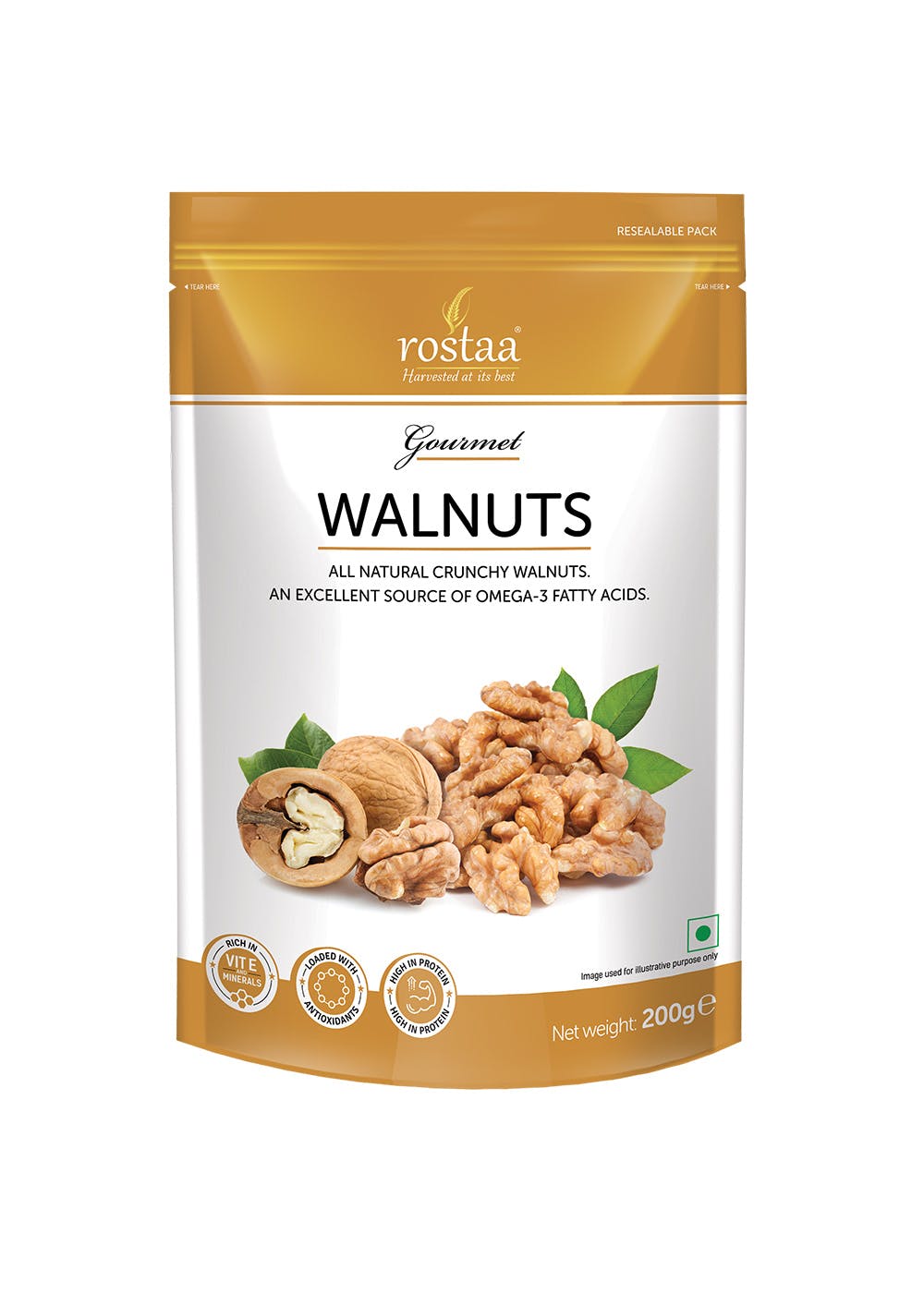 Get Walnut Pouch - 200 Gm At ₹ 640 