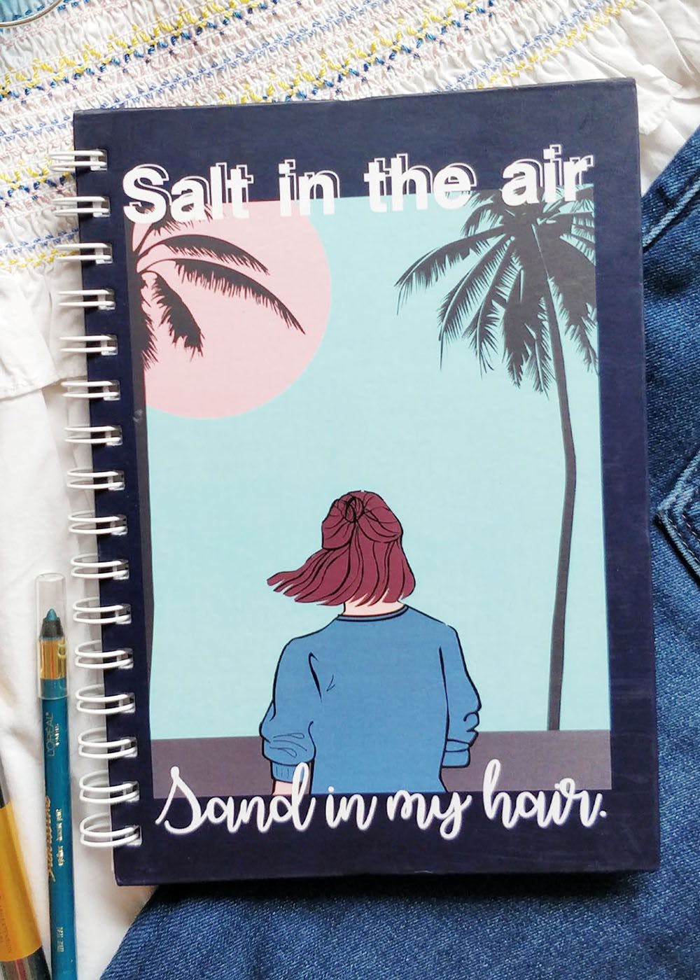"Sand In The Air" Notebook