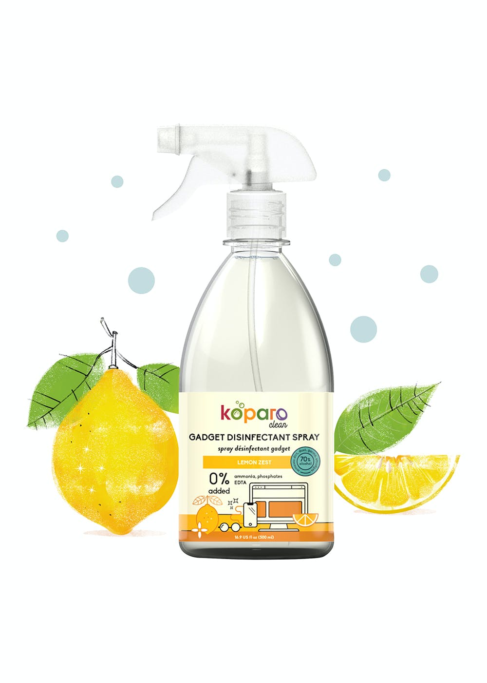 Gadget Disinfectant Cleaner - Lemon - 500 ml Each