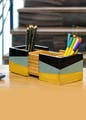 Rectangle,Wood,Office supplies,Publication,Writing implement,Font,Art,Desk organizer,Hardwood,Paper