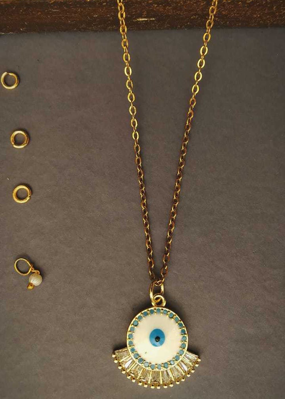 Unreal Realistic Eyeball Necklace, 16 36 Long Chain, Ward off Evil Eye,  Gift Bag , Blue Eye Nazar Jewelry, Males or Females - Etsy