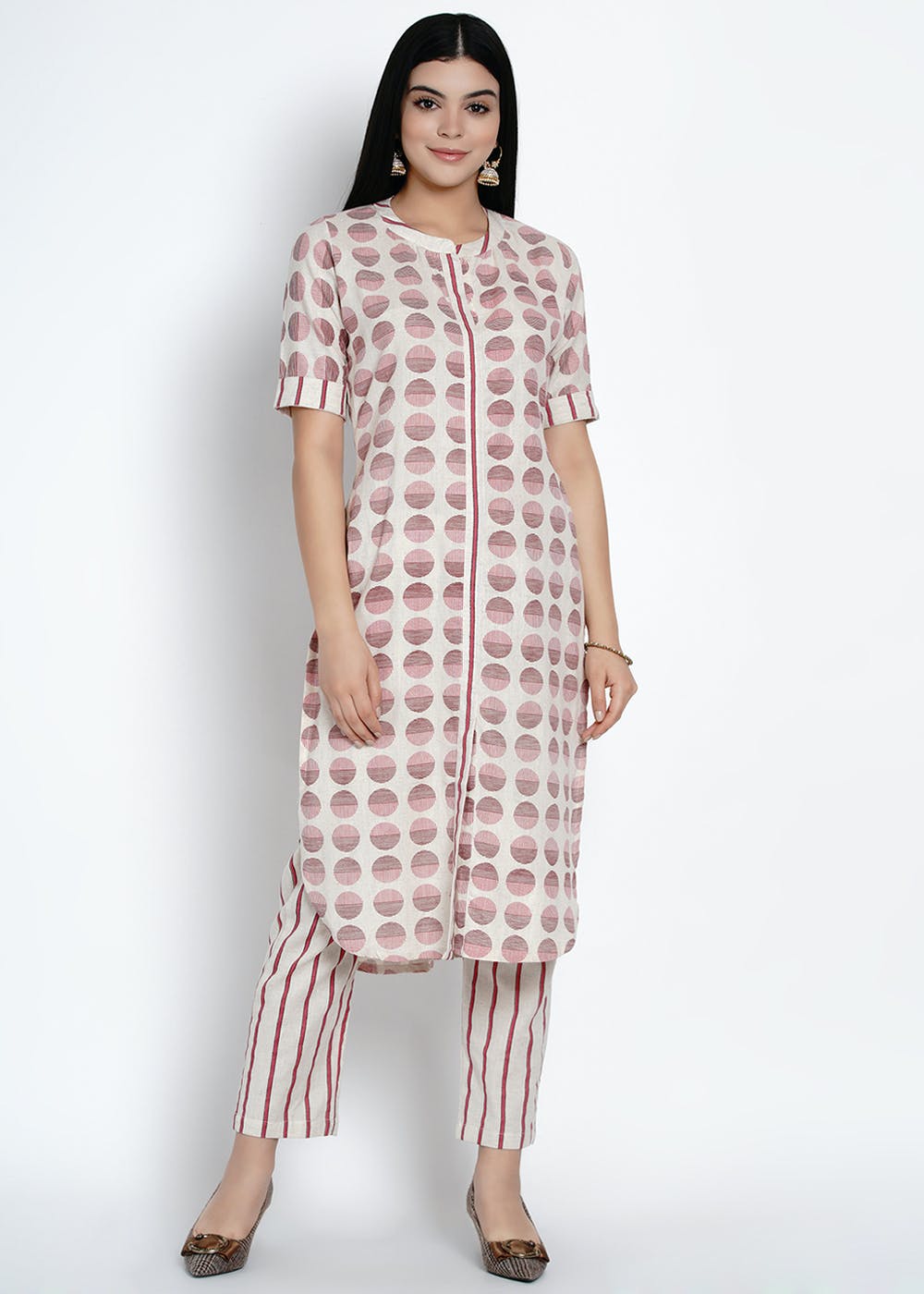 Ladies Cotton Kurti Pant Set, Size: M, 250 Gsm at Rs 5370/set in Surat |  ID: 25923835373