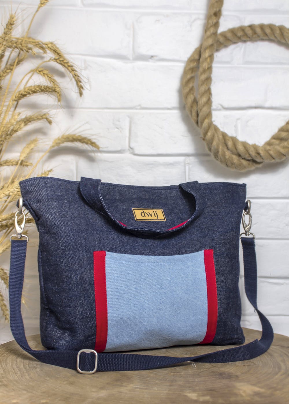 Upcycled Unisex Mobile sling Bag | dwij products