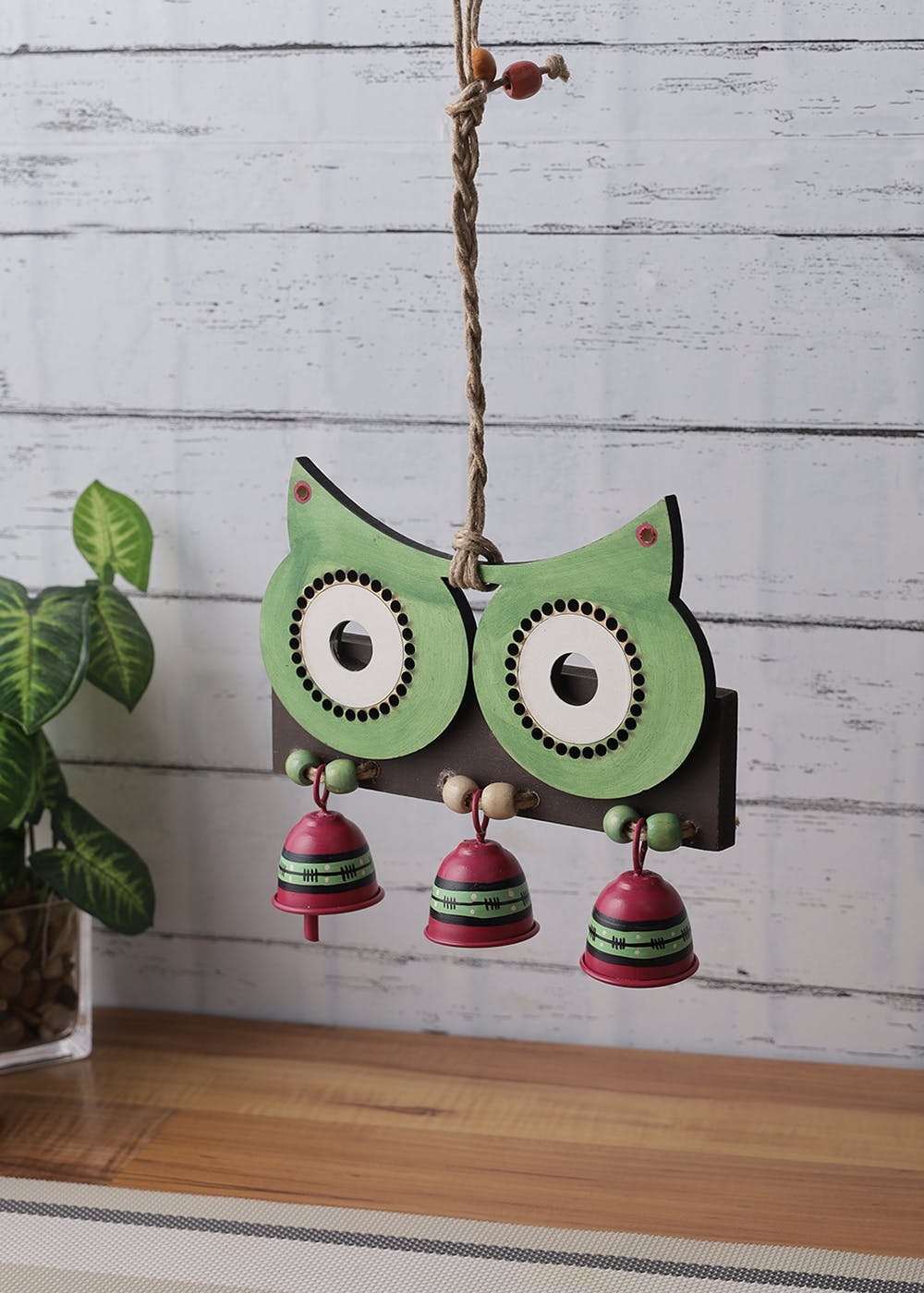 Get Green Owl Hanging at ₹ 1499 LBB Shop