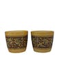 Tableware,Drum,Flowerpot,Dishware,Drinkware,Cup,Mixing bowl,Table,Plant,Coffee cup