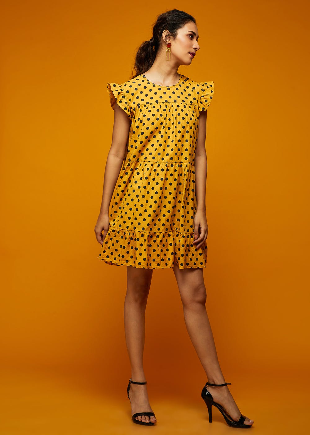 Get Polka 5 Layer Frill Dress At 2145 LBB Shop