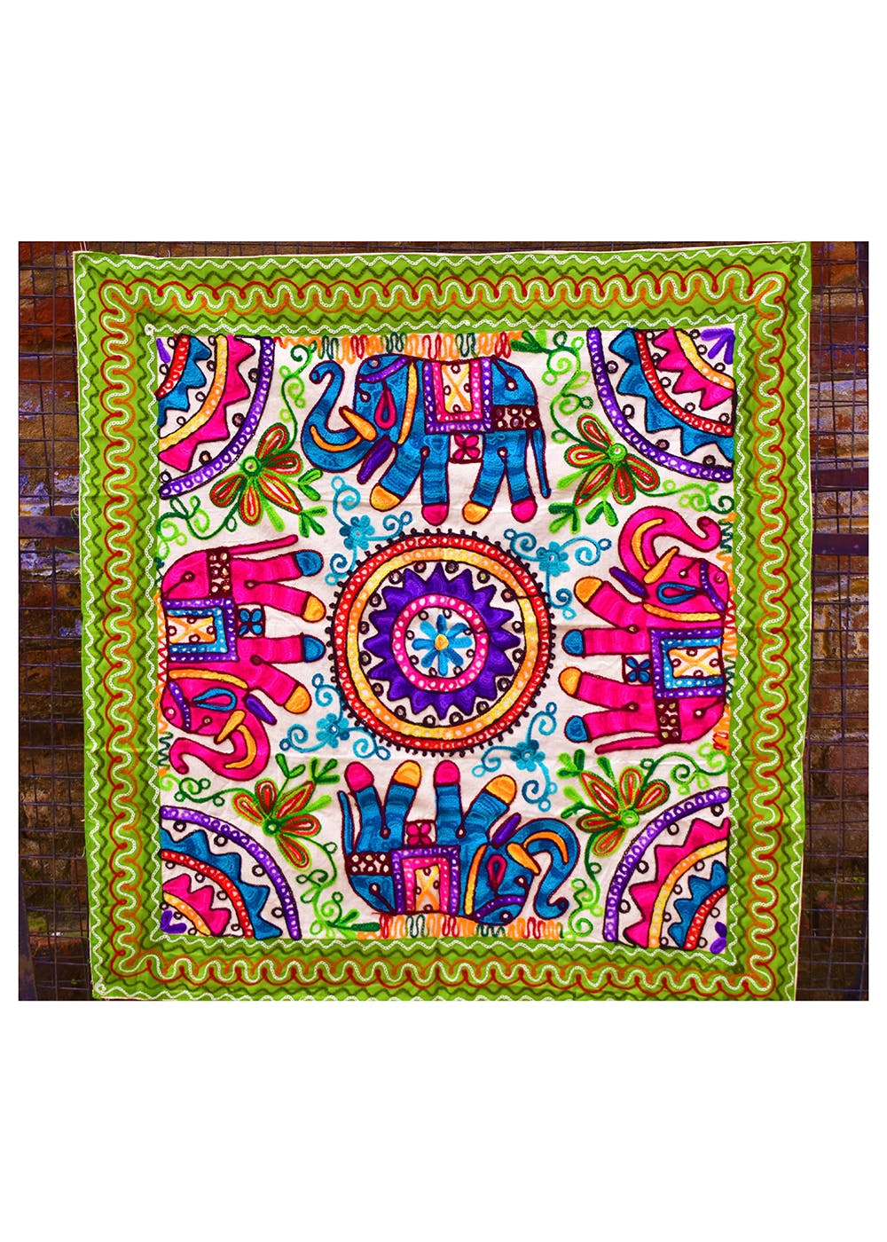 Get Rajasthani Embroidery Wall Hanging at ₹ 500 LBB Shop