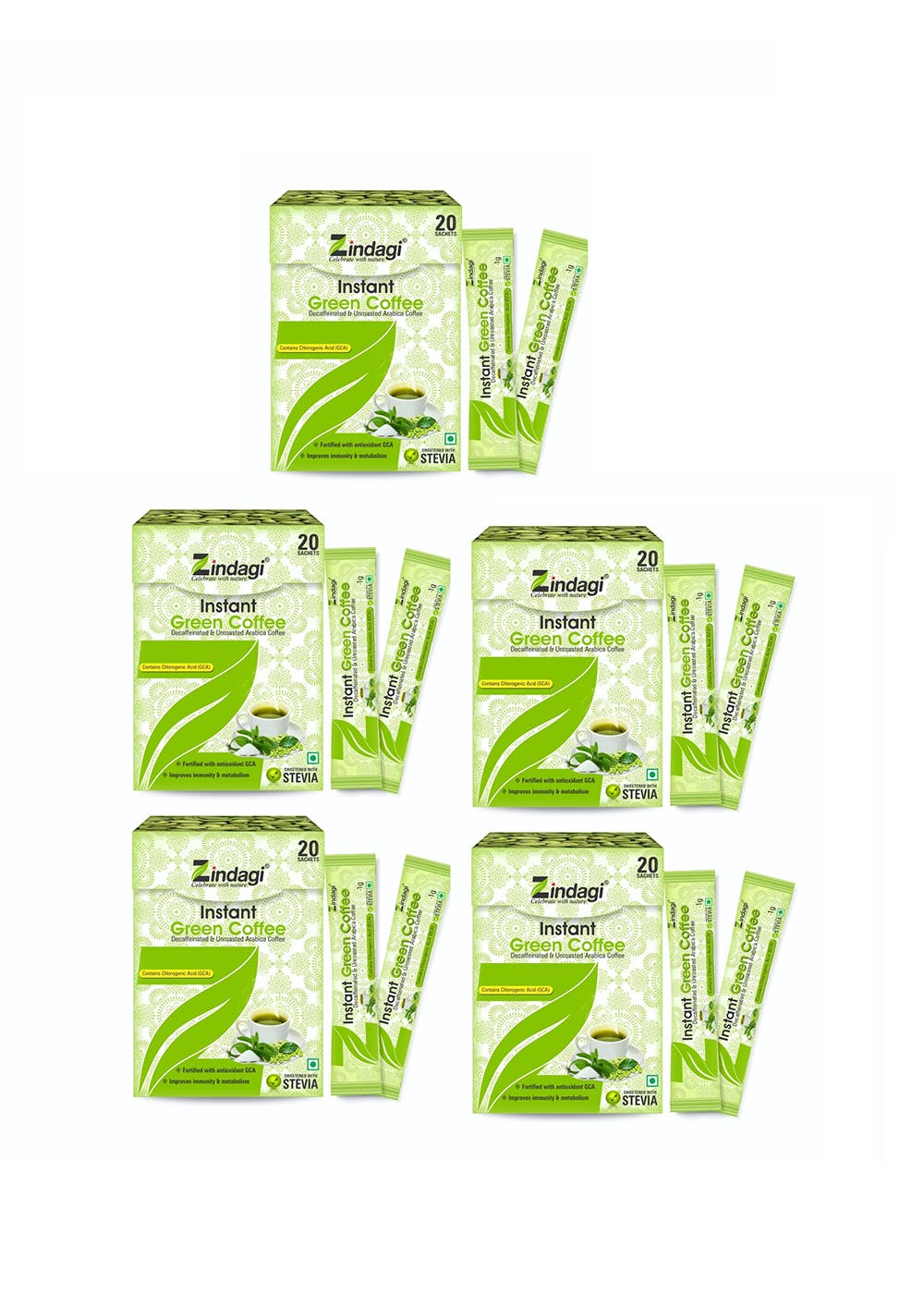 Get Natural Instant Green Coffee Powder Weight Loss Coffee Powder 20