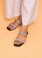 Footwear,Sandal,Ankle,Shoe,Mary jane,Leg,Joint,Human leg,Beige,Foot