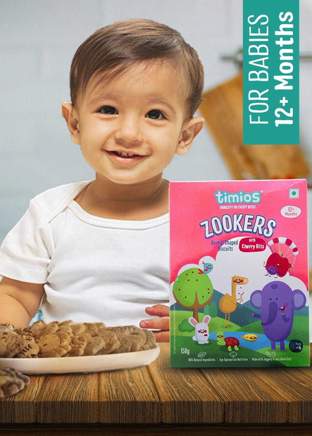 Get Zookers Cherry Bits Biscuits at ₹ 160 LBB Shop